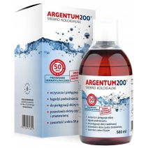 Argentum 200 Srebro Koloidalne 50PPM 500ml Aura Herbals