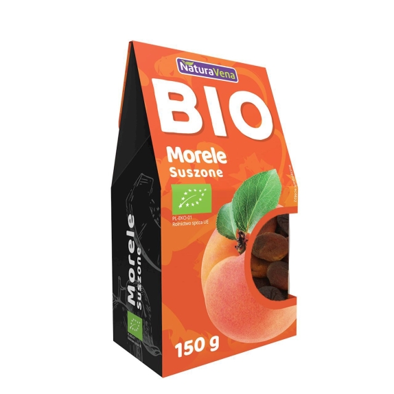 Morele suszone BIO 150 g NaturAvena cena 11,49zł