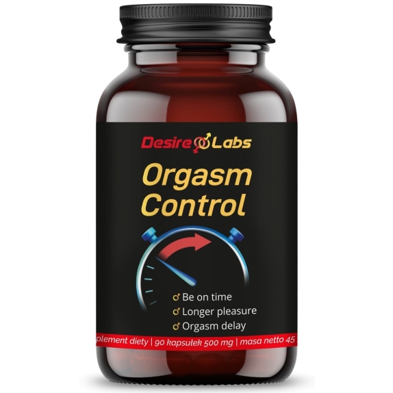 Desire Labs Orgasm Control 500 mg 90 kapsułek Yango cena 54,50zł