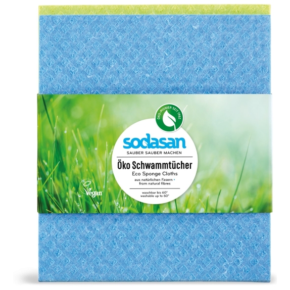 Sodasan Zmywaki gąbczaste 2 sztuki  cena 7,25zł