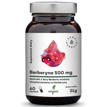 Berberyna 500 mg 60 vege kapsułek Aura Herbals