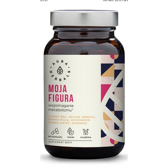 Moja Figura METABOLIZM 60 kapsułek Aura Herbals cena 30,55zł