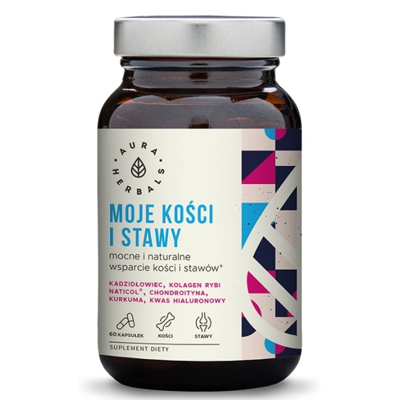 Moje Kości i Stawy 60 kapsułek Aura Herbals cena 31,45zł