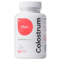 ProBiotics Colostrum MAX 40% IgG Immuno First Aid 60 kapsułek