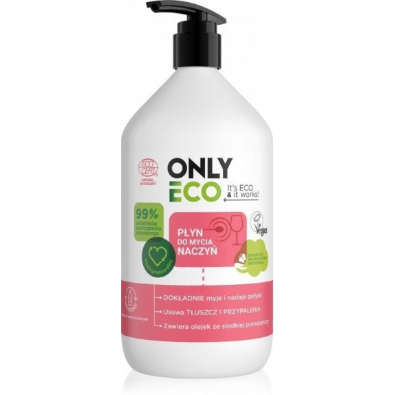 Płyn do mycia naczyń 1l Only Eco cena €3,28