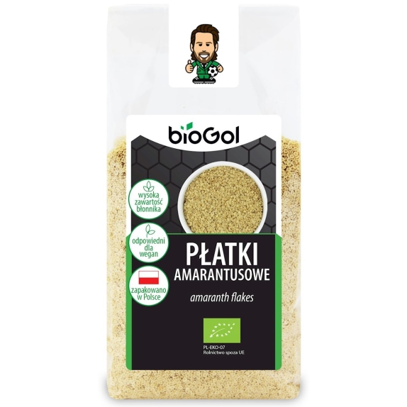 Płatki amarantusowe 300 g BIO BioGol cena 11,19zł