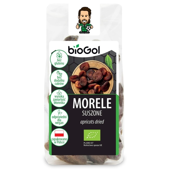 Morele suszone 150 g BIO BioGol cena 10,09zł