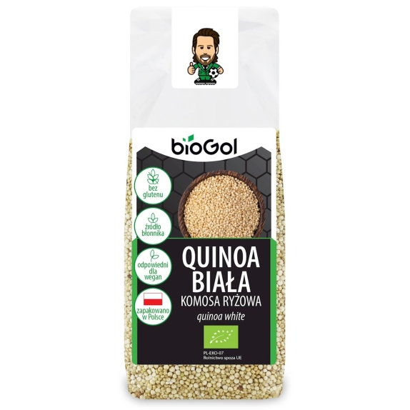 Quinoa biała (komosa ryżowa) bezglutenowa 250 g BIO BioGol cena 8,75zł