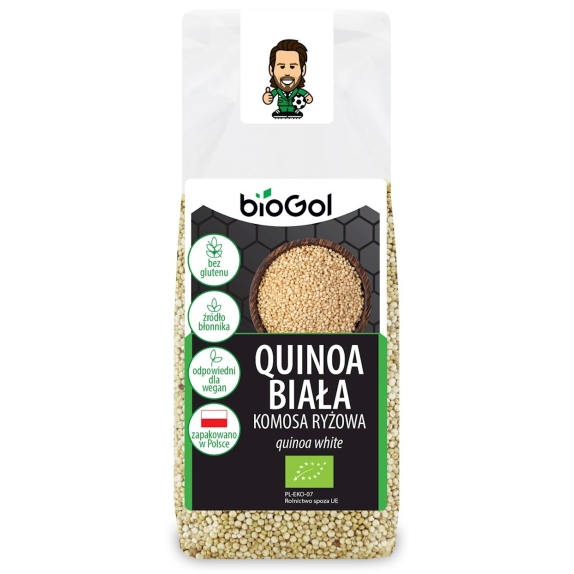 Quinoa biała (komosa ryżowa) bezglutenowa 250 g BIO BioGol cena €2,21