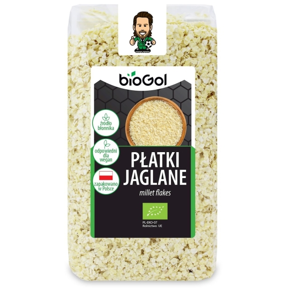 Płatki jaglane 300 g BIO BioGol cena 1,73$