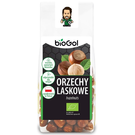 Orzechy laskowe 100 g BIO BioGol cena 8,69zł