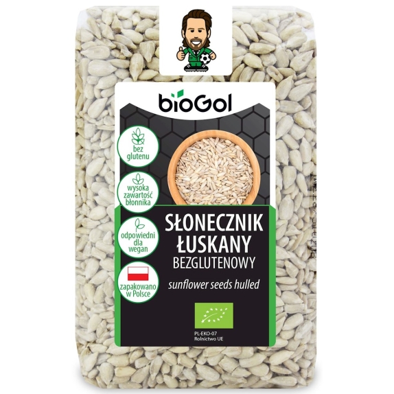 Słonecznik łuskany 350 g BIO BioGol cena 7,95zł