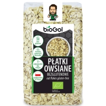 Płatki owsiane bezglutenowe 300 g BIO BioGol