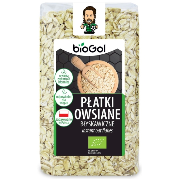 Płatki owsiane błyskawiczne 300 g BIO BioGol  cena €1,10