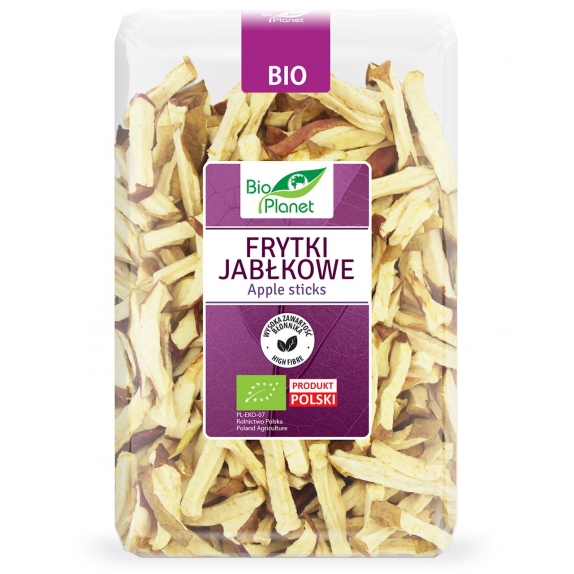 Frytki jabłkowe 300 g BIO Bio Planet  cena 25,55zł