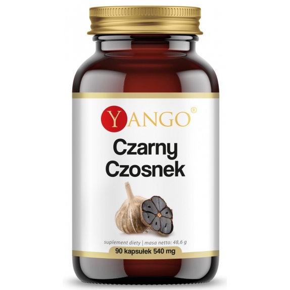 Yango Czarny czosnek 540 mg 90 kapsułek cena 12,39$