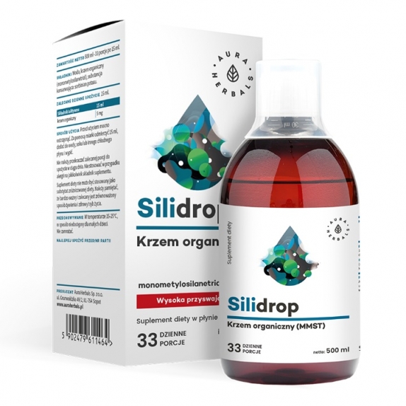 Aura Herbals silidrop 500 ml cena 62,95zł