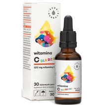 Witamina C dla dzieci 100 mg 30 ml Aura Herbals