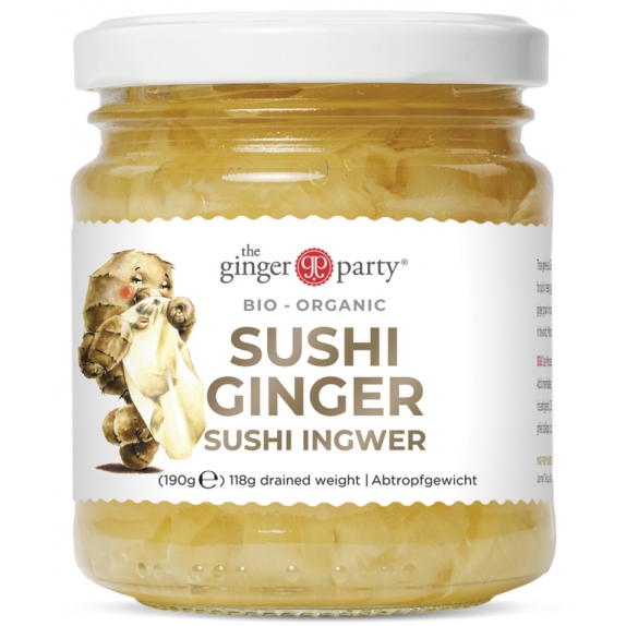 Imbir marynowany do sushi 190 g BIO Ginger People cena 4,18$