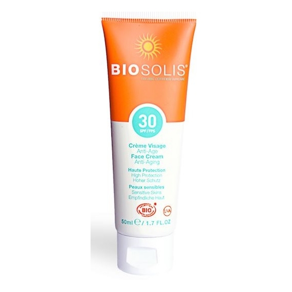 Krem przeciwsłoneczny do twarzy przeciwzmarszczowy SPF 30 ECO 50 ml Biosolis MAJOWA PROMOCJA!  cena 11,61$