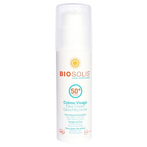 Krem przeciwsłoneczny do twarzy SPF 50+ 50 ml Biosolis  cena 13,41$