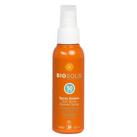 Biosolis spray przeciwsłoneczny do ciała SPF 50+ 100 ml Biosolis MAJOWA PROMOCJA!  cena 68,50zł