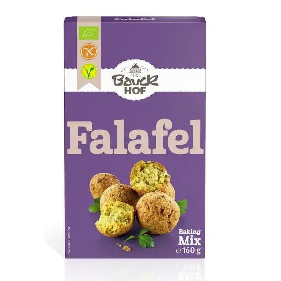 Mieszanka bezglutenowa Falafel 160 g BIO Bauck  cena 7,40zł