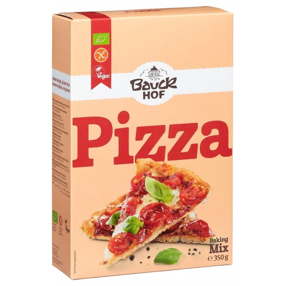 Mieszanka na ciasto na pizzę bezglutenowa BIO 350 g Bauck cena 14,19zł