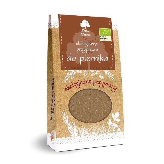 Przyprawa do piernika 60 g BIO Dary Natury cena 18,49zł