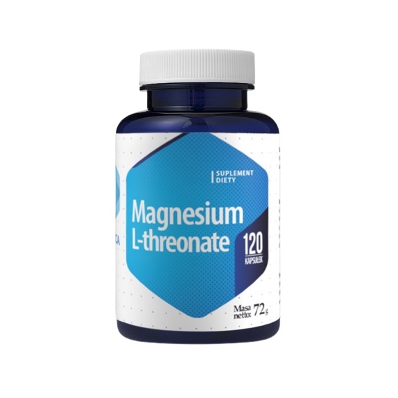 Magnesium L-threonate 120 kapsułek Hepatica cena 43,99zł