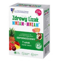 Zdrowy Lizak Mniam-Mniam ODPORNOŚCIOWY (różne smaki) 7 sztuk Starpharma