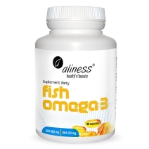 Aliness fish omega 3 180/120 mg 90 kapsułek