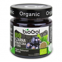 Czarna porzeczka z chia 200 g BIO BioGol