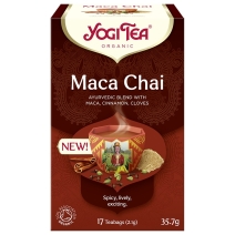 Herbata maca czaj 17 saszetek  BIO Yogi Tea MAJOWA PROMOCJA!