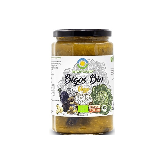 Bigos wegański bezglutenowy 740 g BIO Bio Food cena 14,59zł