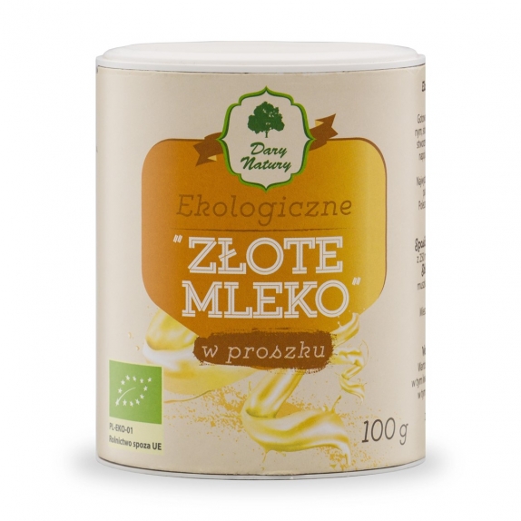 Mieszanka przypraw złote mleko BIO 100 g Dary Natury  cena €4,78