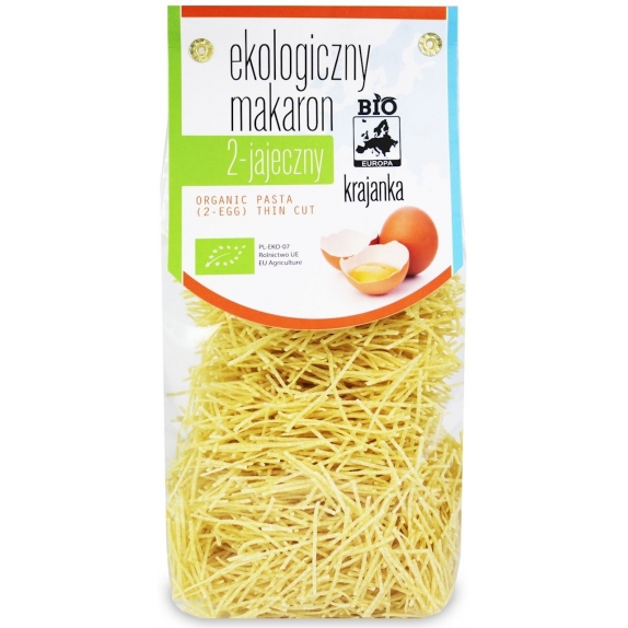 Makaron (2-jajeczny) krajanka 250 g BIO Bio Planet cena 6,15zł