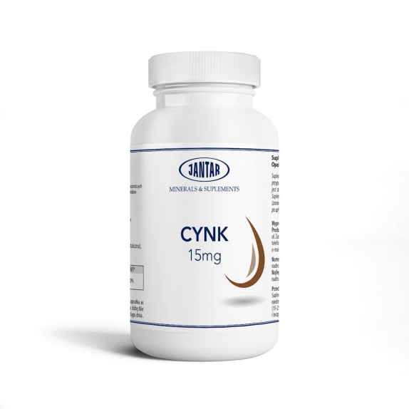 Jantar cynk 60 kapsułek 15 mg cena 5,02$