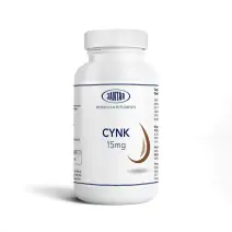 Jantar cynk 60 kapsułek 15 mg cena 19,15zł