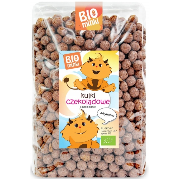 Kulki czekoladowe 300 g BIO Biominki cena 11,59zł