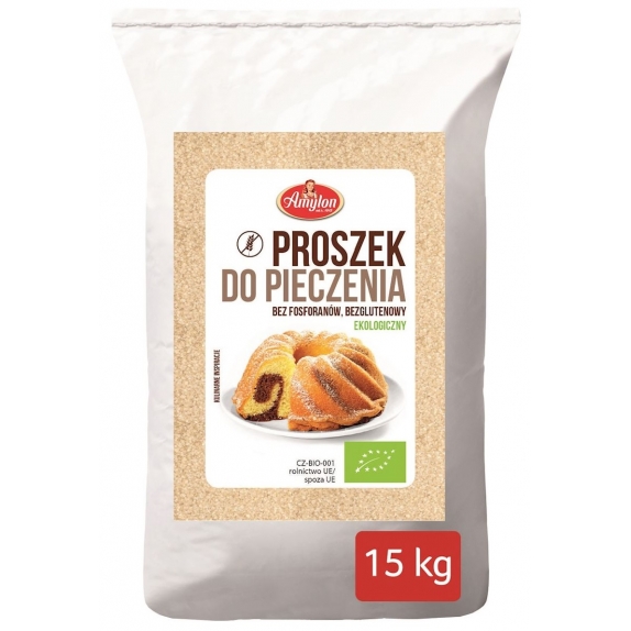 Proszek do pieczenia bezglutenowy 15 kg BIO Horeca (Amylon) cena 1380,89zł