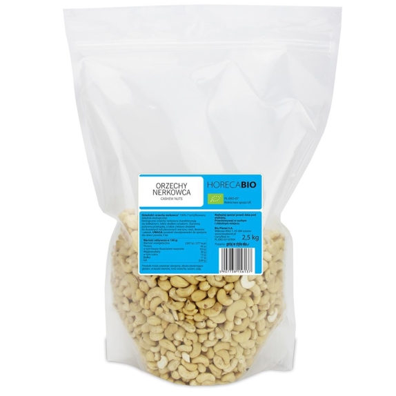 Orzechy nerkowca BIO 2,5 kg Horeca cena 39,23$