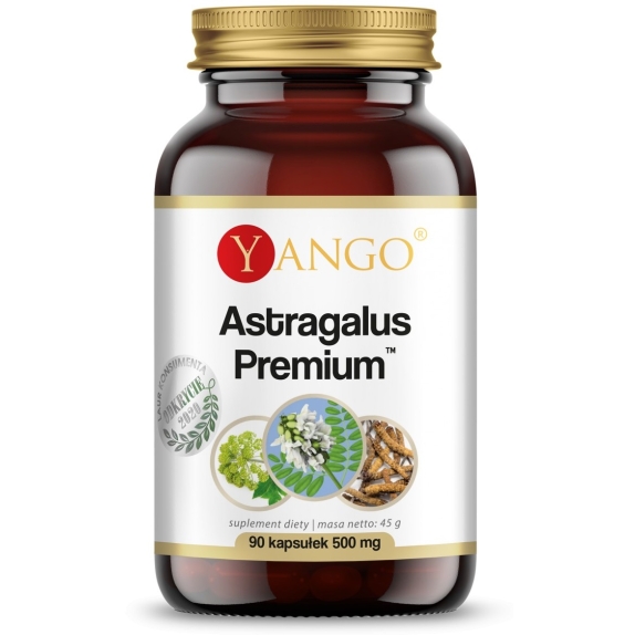 Yango Astragalus Premium™ 500 mg 90 kapsułek cena 42,90zł