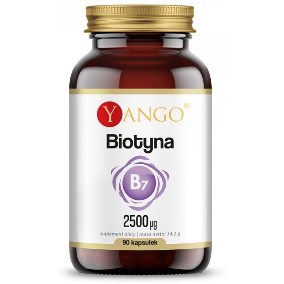 Yango Biotyna 2500 ug 90 kapsułek  cena 5,91$