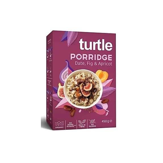 Owsianka z suszonymi owocami BIO 450 g Turtle cena 20,15zł