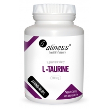 Aliness L-Taurine 800 mg 100 vege kapsułek