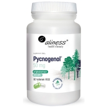Aliness pycnogenol® extract 65% 50 mg 60 vege tabletek