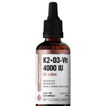 Clean Label Witamina K2+D3 krople 30 ml Pharmovit