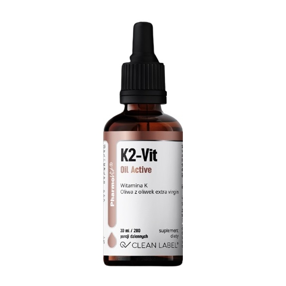 Pharmovit Clean Label Witamina K2 krople 30 ml  cena €8,84