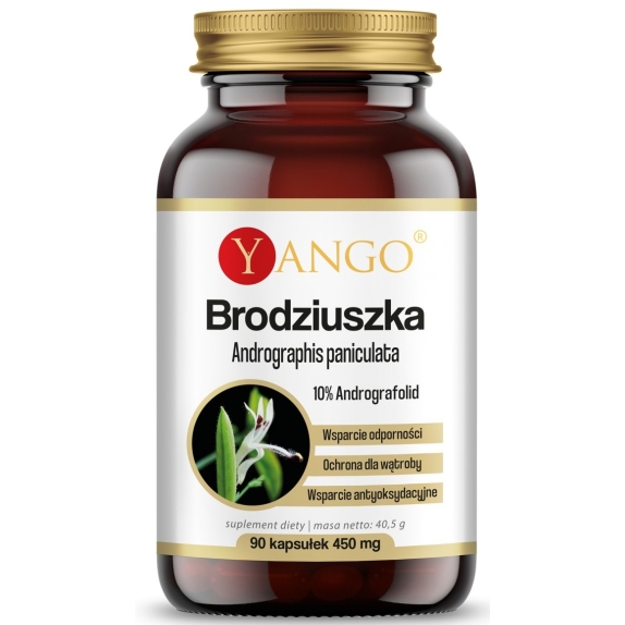 Yango Brodziuszka Andrographis paniculata 90 kapsułek cena 45,90zł